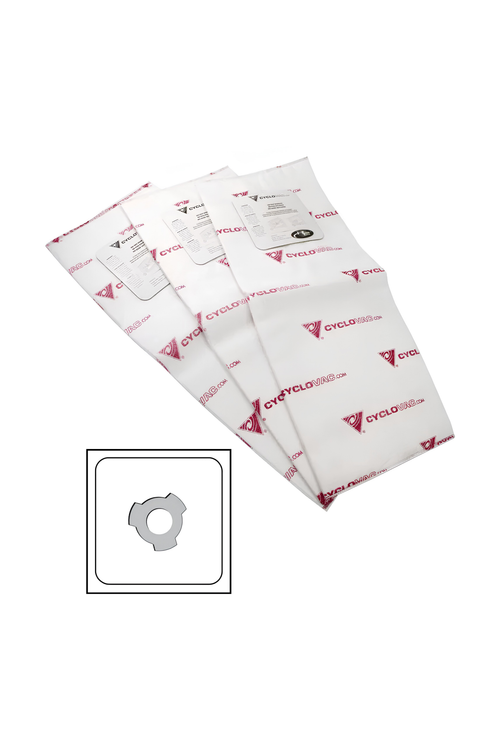 3 Bolsas Cyclovac Cortas