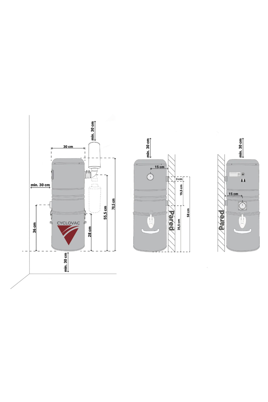 Aspirador Central Cyclovac GS125 (4)