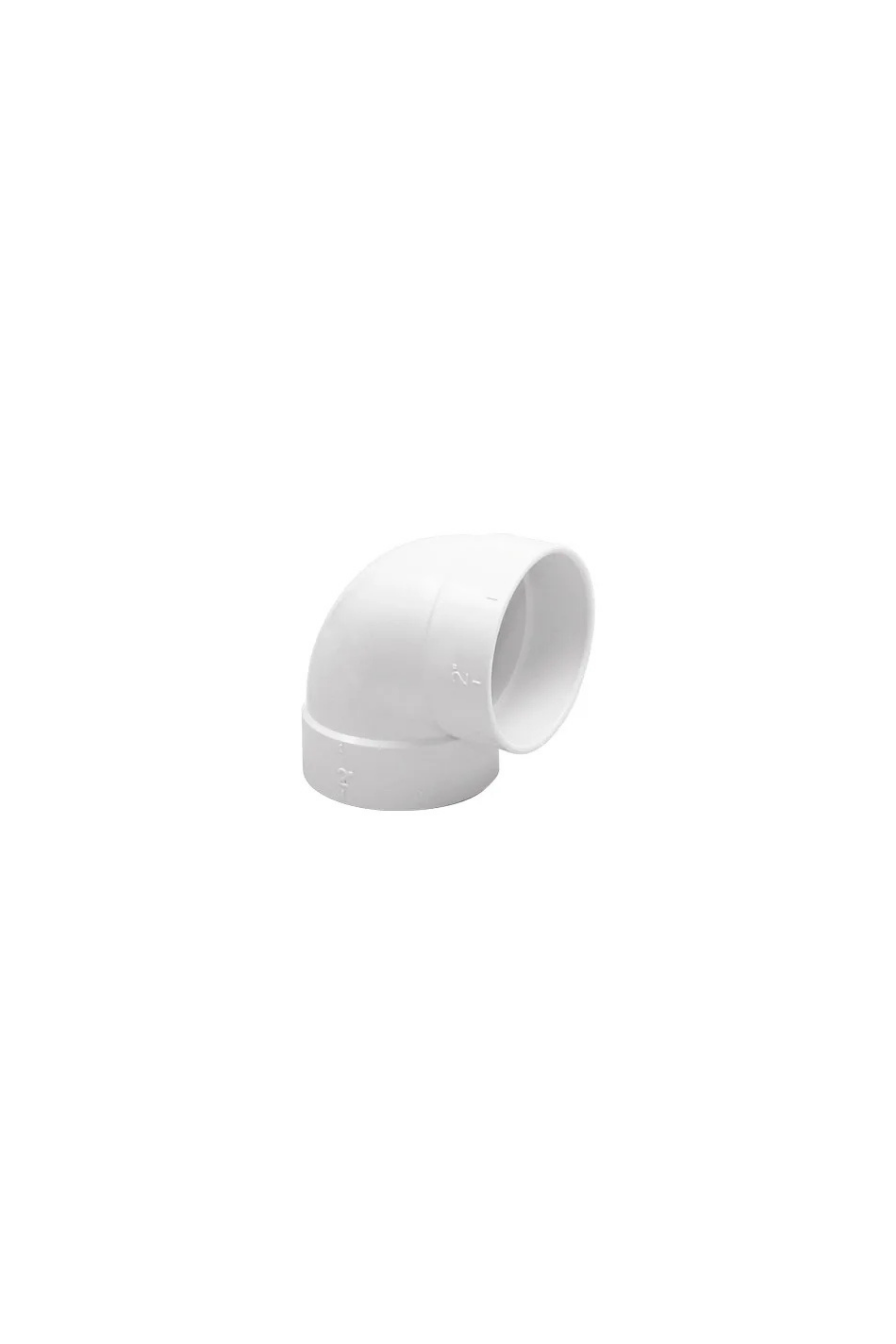 Codo 90 HH de 50.8mm PVC para aspiración centralizada