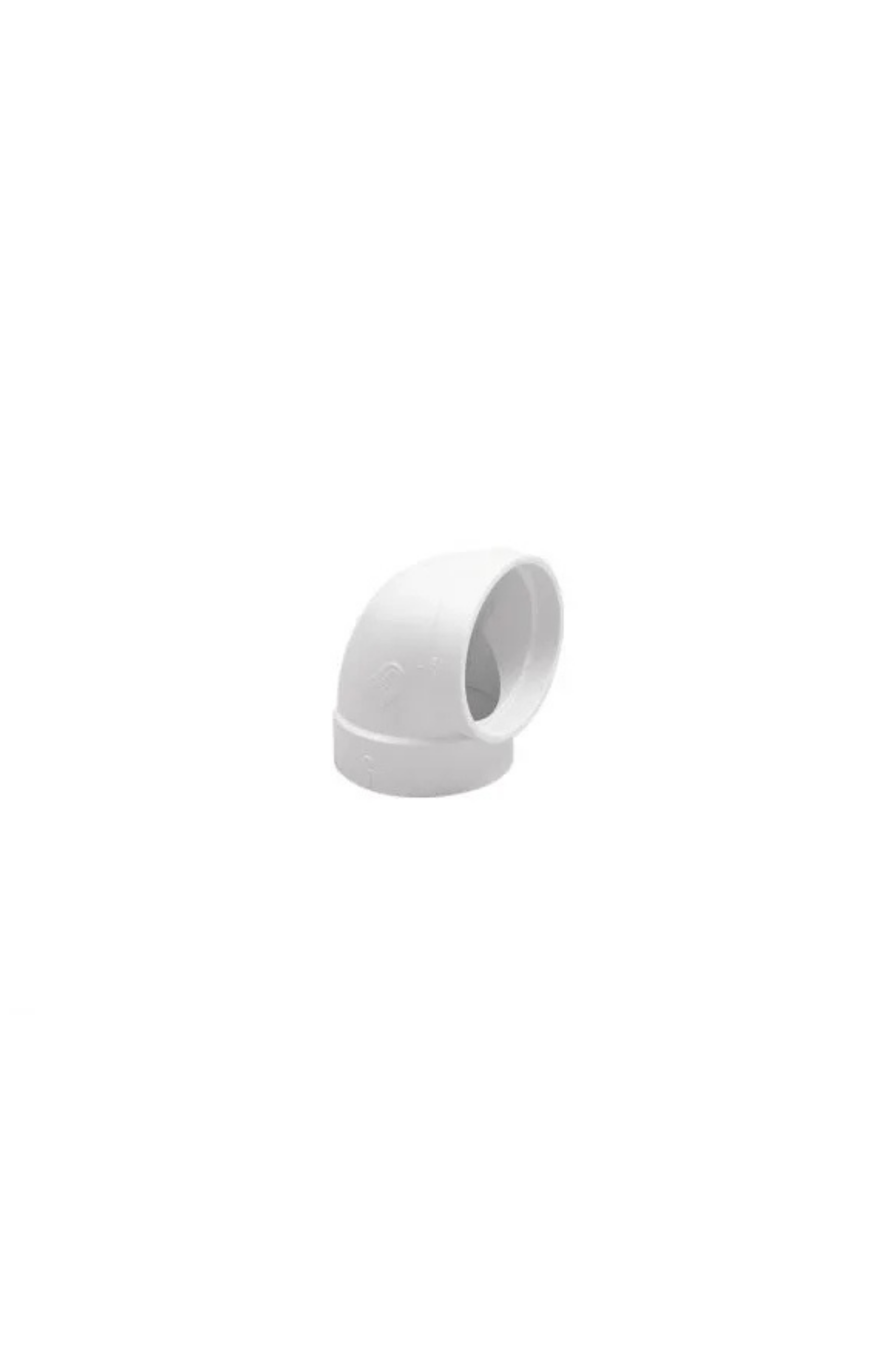 Codo Corto 90 HH (2×3) de 50.8mm para aspiración centralizada