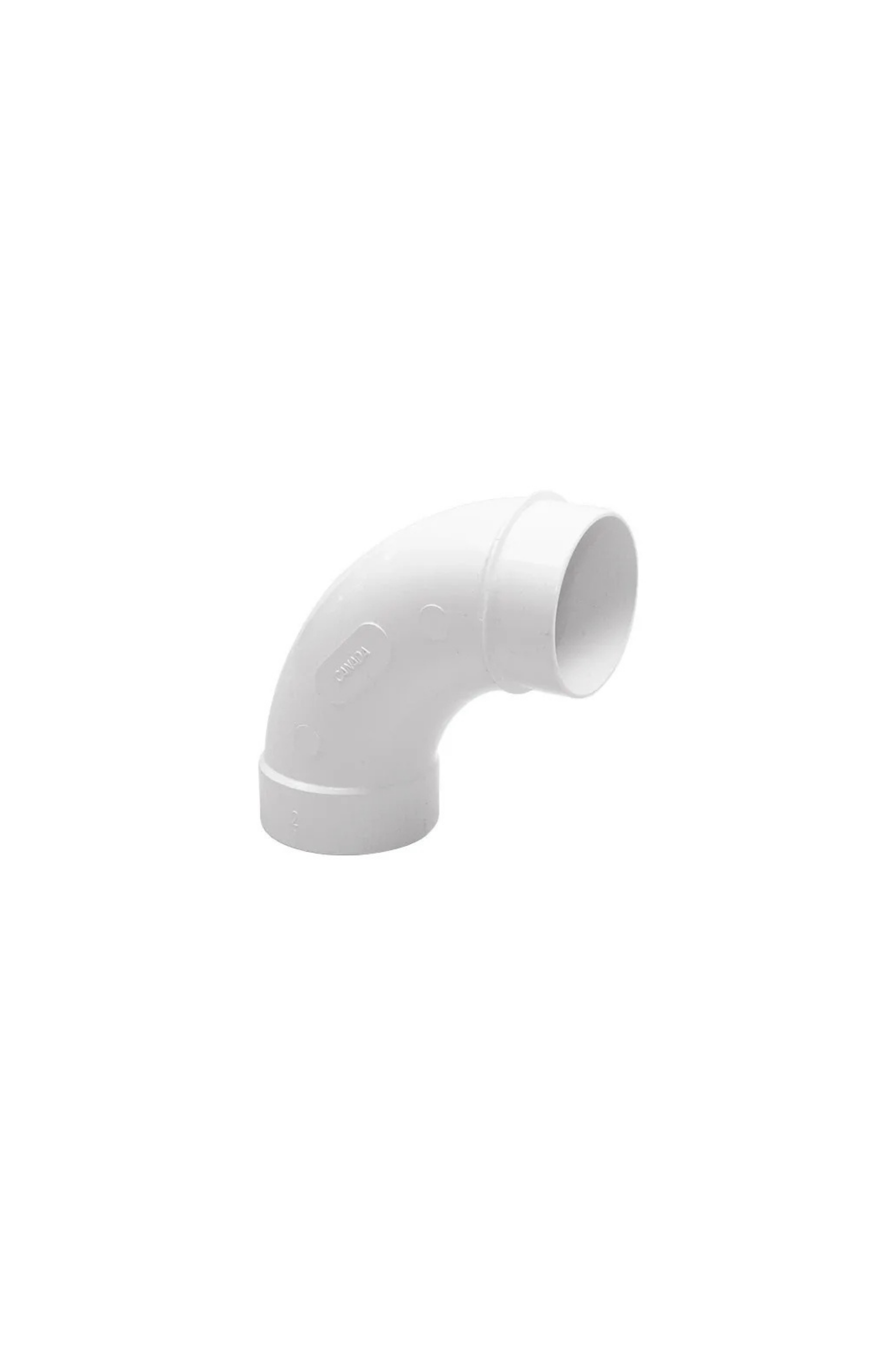 Curva 90 MH de 50.8mm PVC para aspiración centralizada