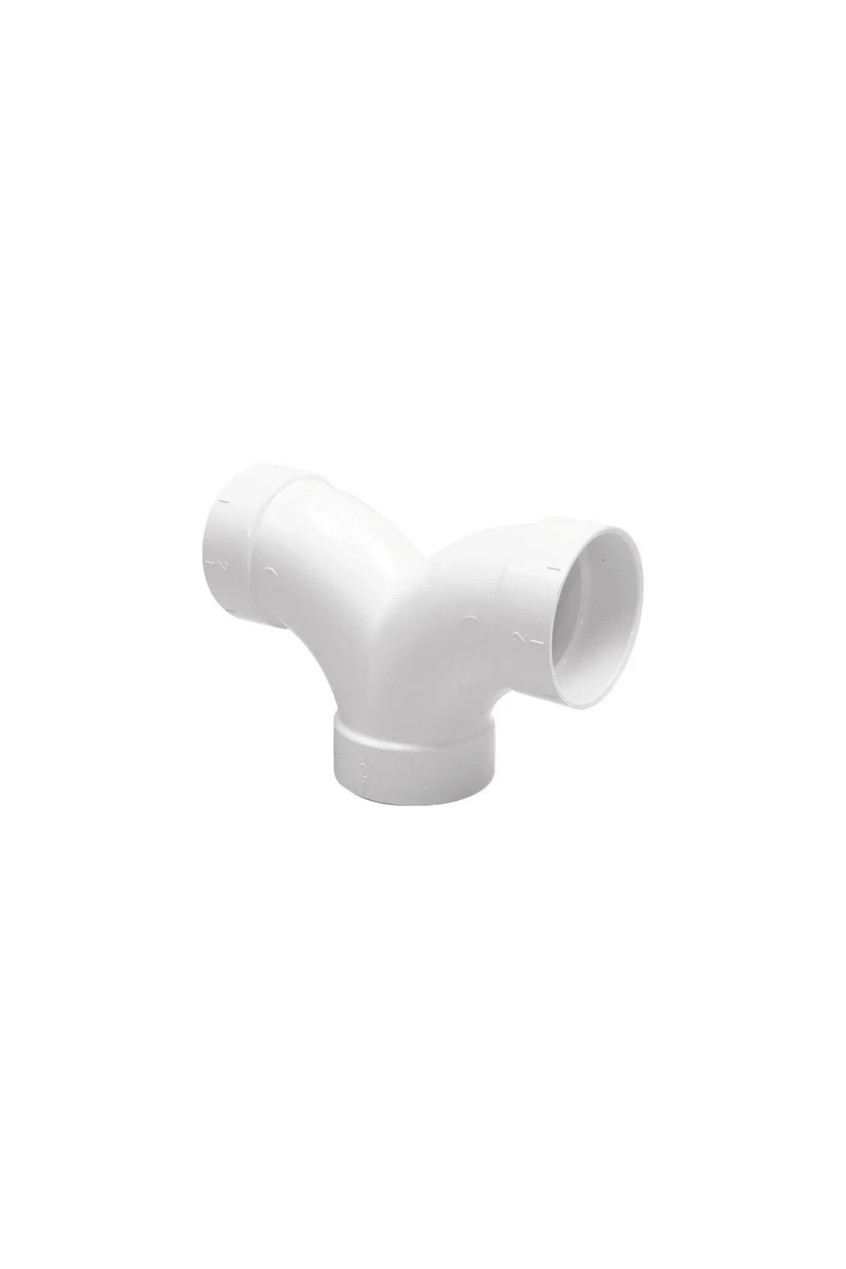 Doble T 90 HH de 50.8mm PVC para aspiración centralizada