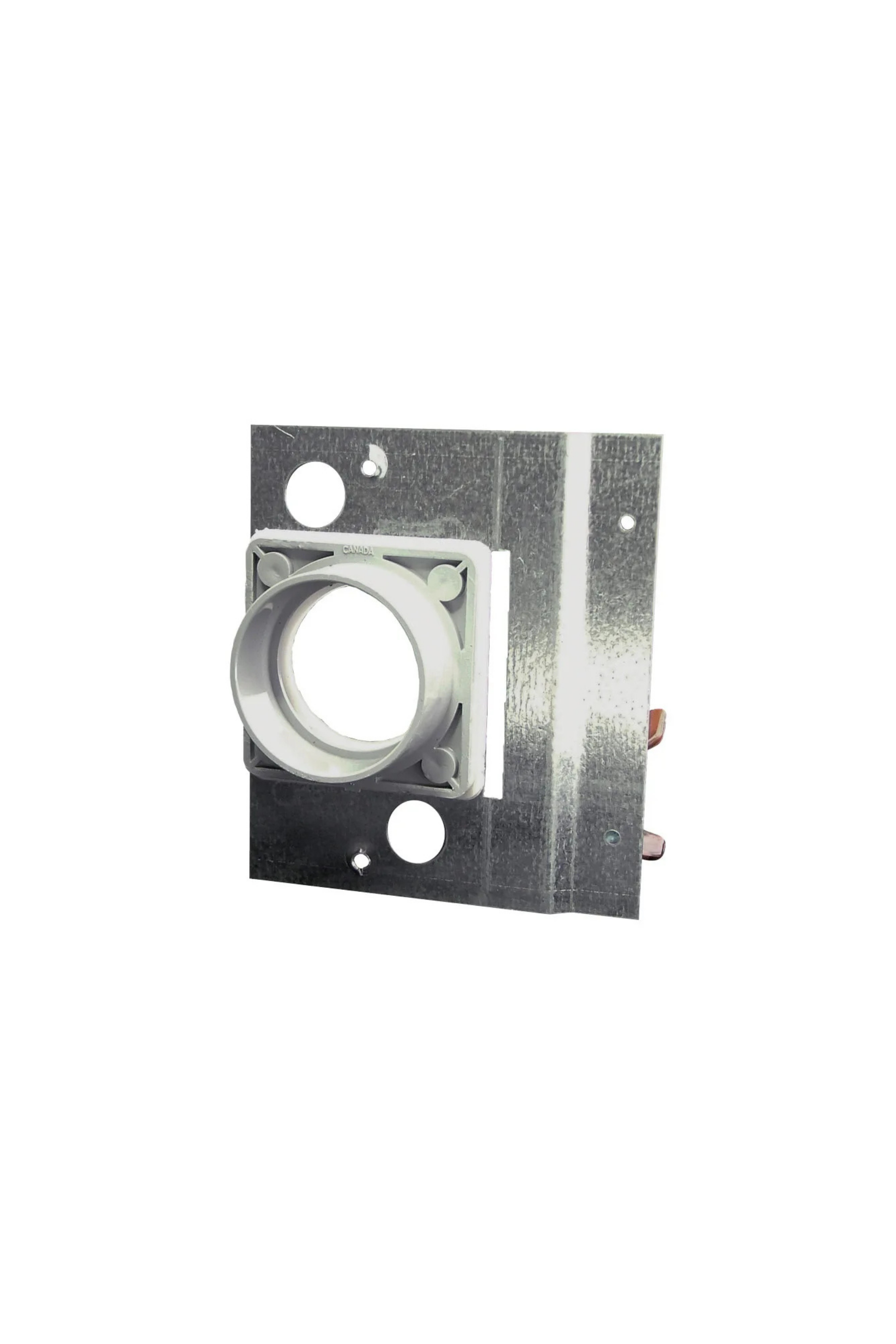Placa de Montaje de Metal con Adaptador para aspiración centralizada