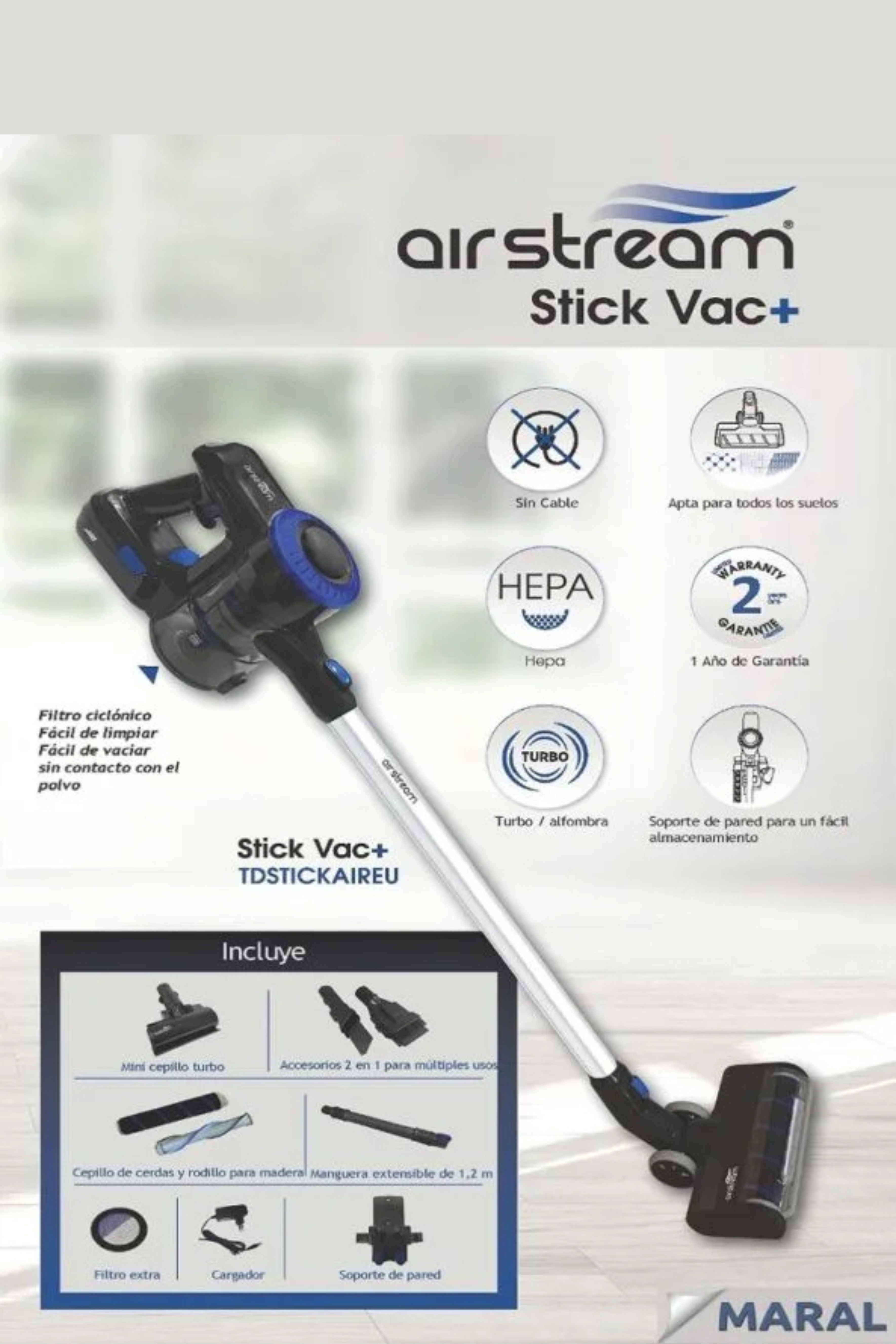 Stick Vac – Aspirador escoba (5)